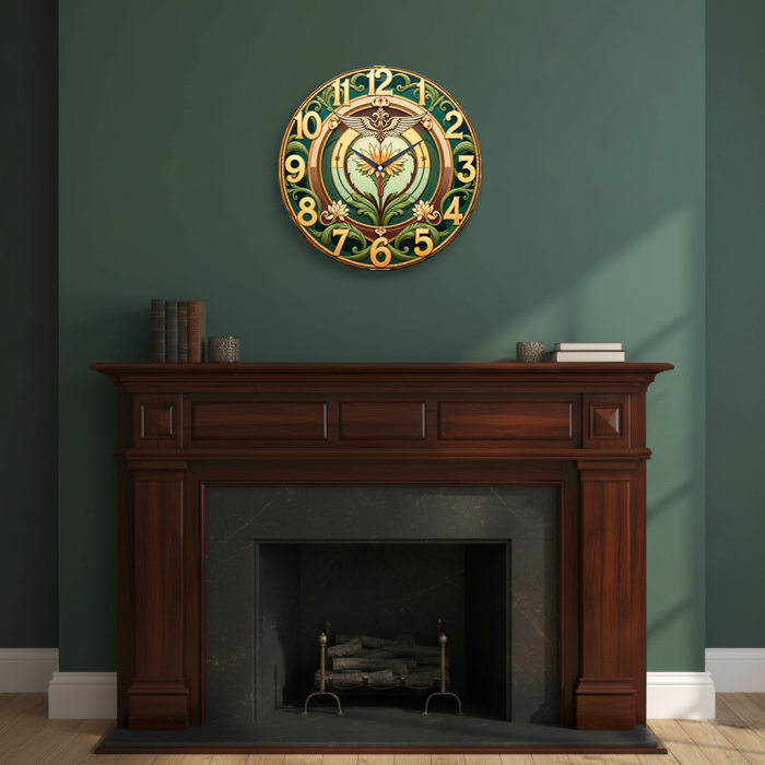 Настенные часы Лемковские орнаменты c-208