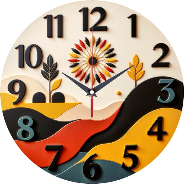 Настенные часы Украинский минимализм c-211