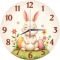 Настенные часы Кролик c-214
