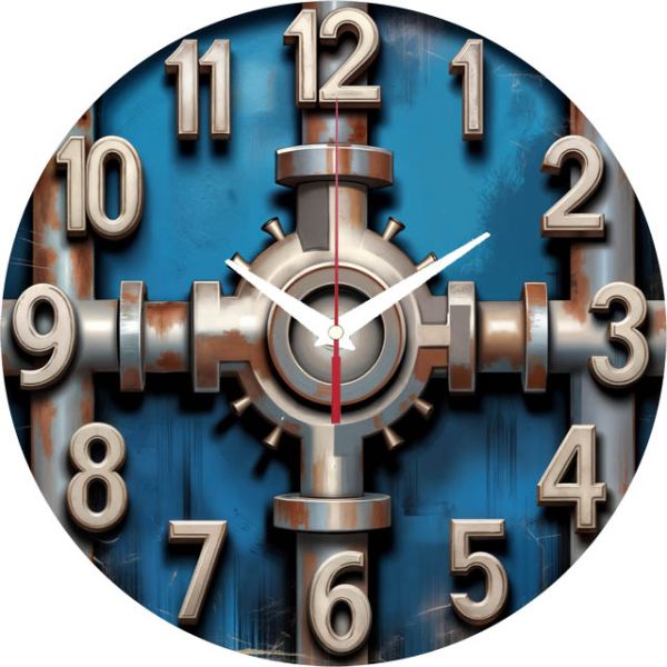 Настенные часы Подарок сантехнику c-219
