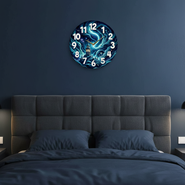 Настенные часы Башня во вселенной c-233