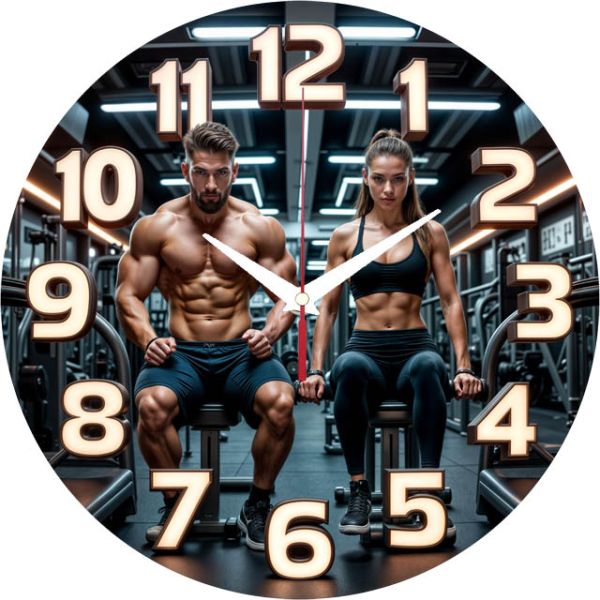 Настенные часы Фитнес c-246