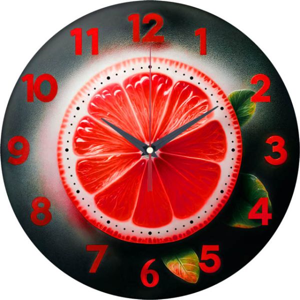 Настенные часы Грейпфрут c-255