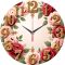 Настенные часы с розами c-259