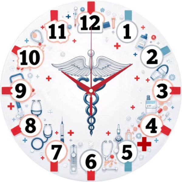 Настенные часы Медицинские c-263