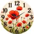 Настінний годинник Маки c-267