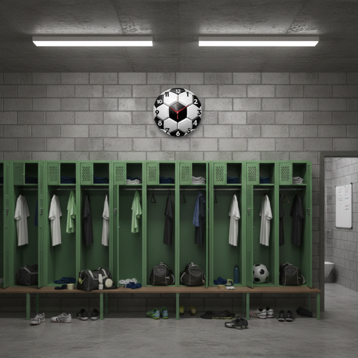 Настенные часы Футбольный мяч c-273