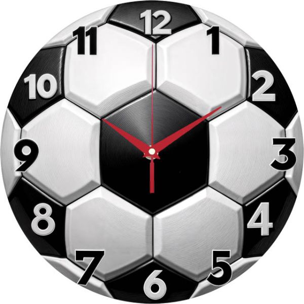 Настенные часы Футбольный мяч c-273