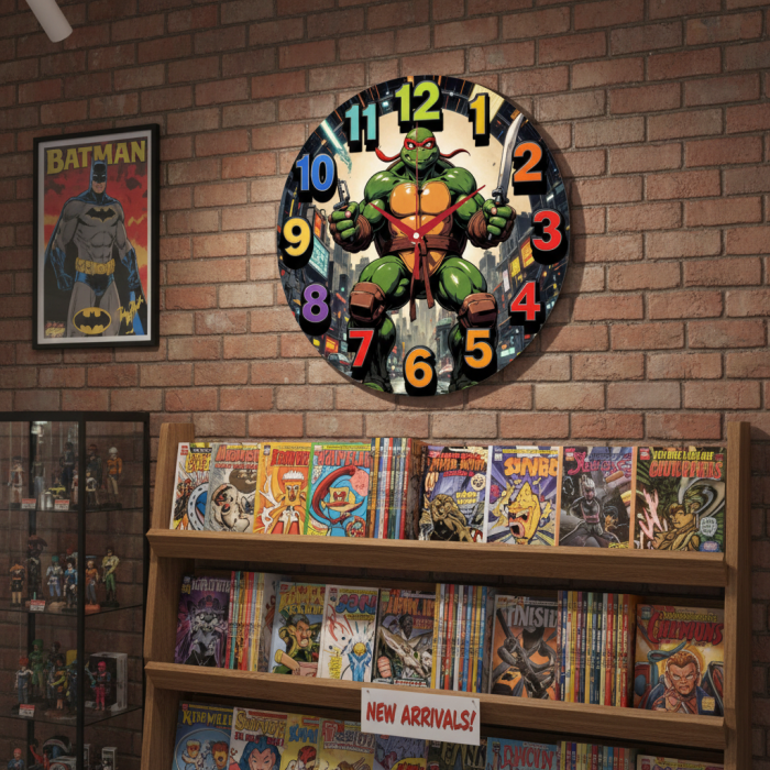 Настенные часы Черепашка-ниндзя c-276