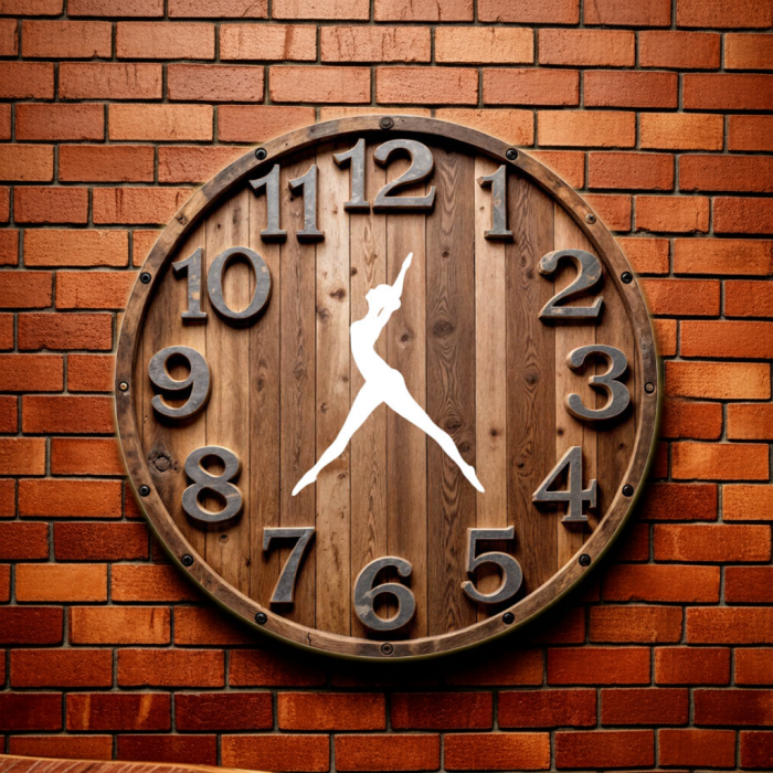 Настенные часы Танцы на бочке c-278