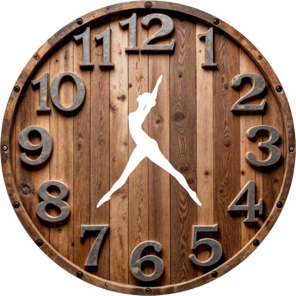 Настенные часы Танцы на бочке c-278