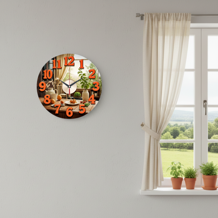 Настенные часы Время обеда c-280