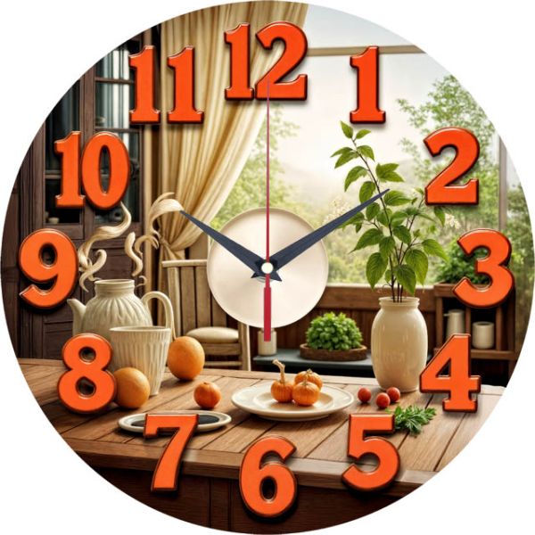 Настенные часы Время обеда c-280