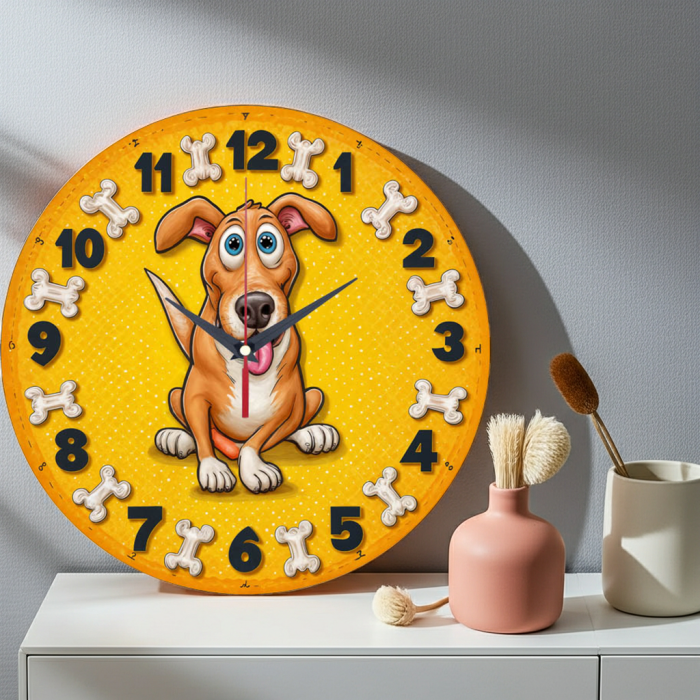 Настенные часы Весёлый пёс c-290
