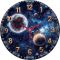 Настенные часы Космический пейзаж c-294