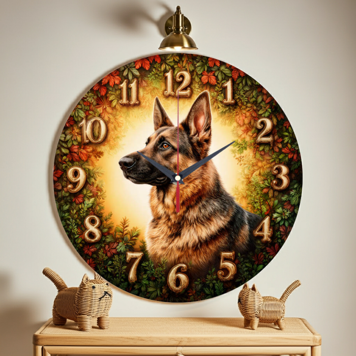 Настенные часы Овчарка c-295