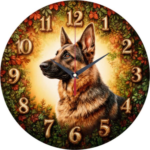 Настенные часы Овчарка c-295