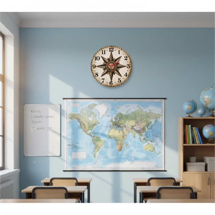 Настенные часы Компас c-300