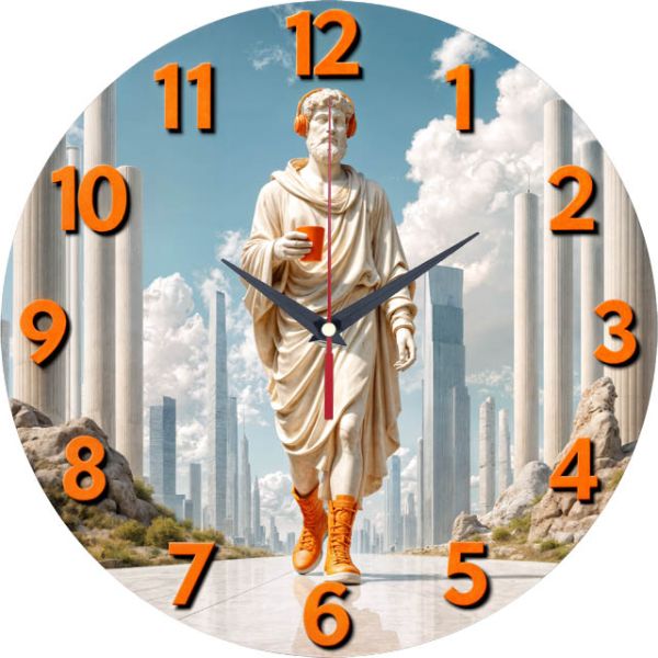 Настенные часы Античный стиль c-305