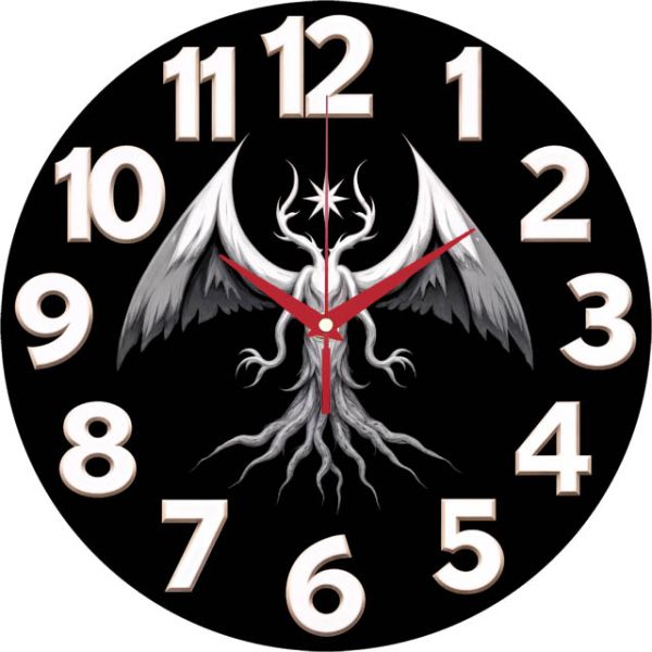 Настенные часы Крылатое древо c-306