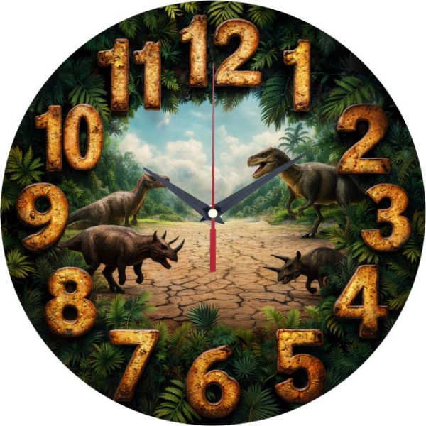 Настенные часы Динозавры c-312