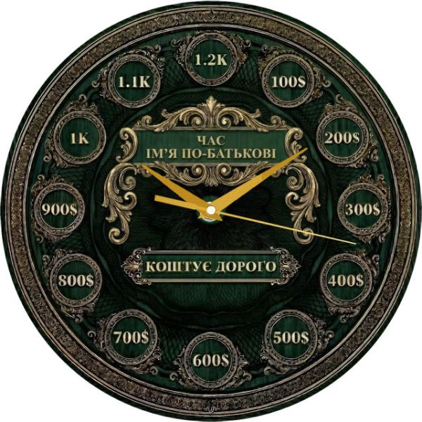 Настенные часы Именные c-337