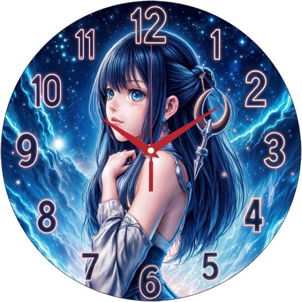 Настенные часы Аниме тян c-346