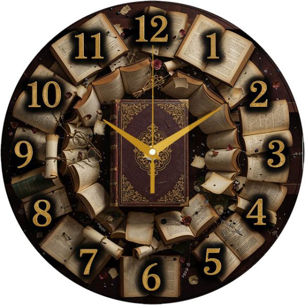 Настенные часы В библиотеку c-355