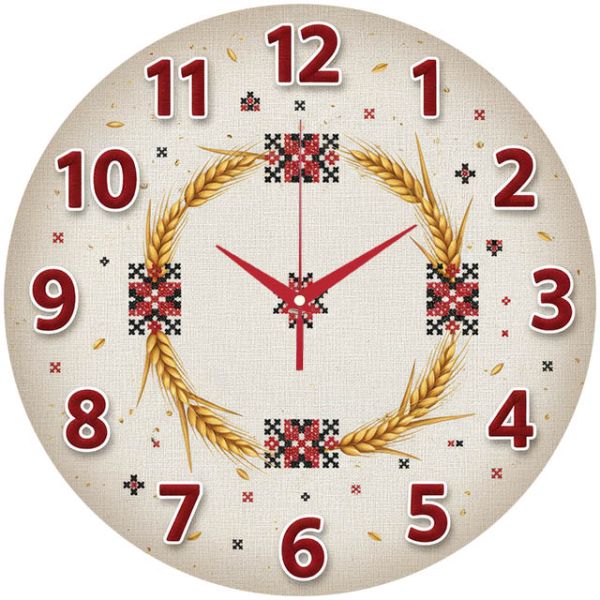 Настенные часы Пшеничный оберег c-370