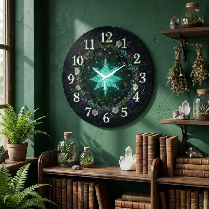 Настенные часы Зачарованный лес c-371