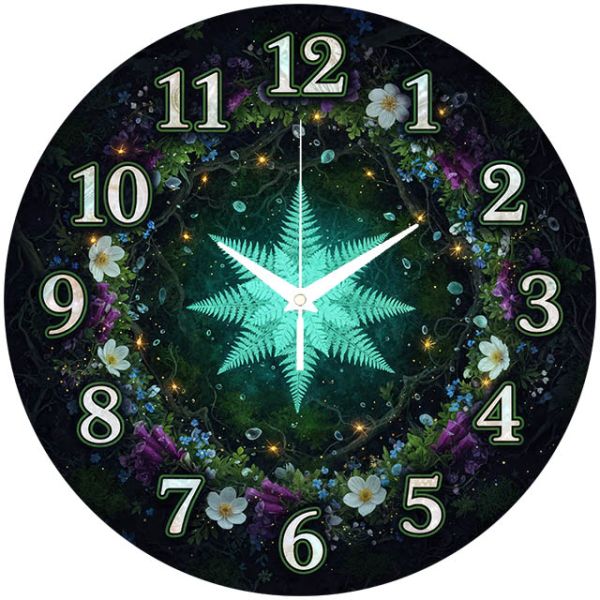 Настенные часы Зачарованный лес c-371