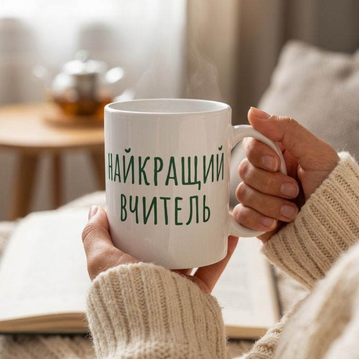 Кружка «Найкращий вчитель» M-008