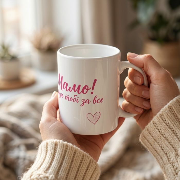 Кружка «Полевые цветы» M-001