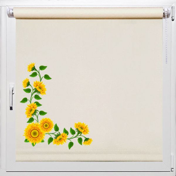 Шторы и жалюзи на кухню, Rollpic 1051