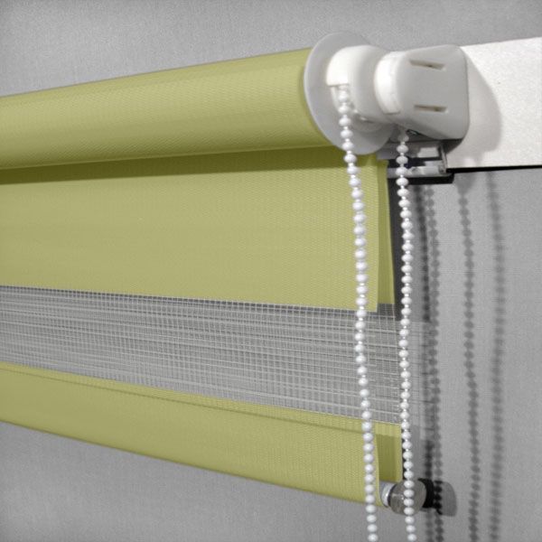 Ролеты Зебра Оливка