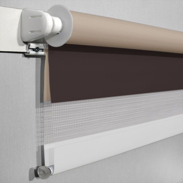 Ролеты День-Ночь Капучино