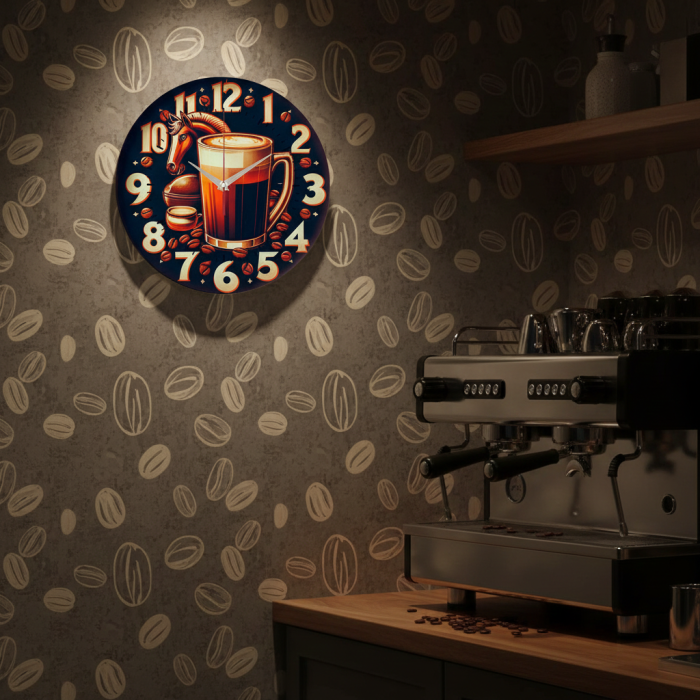Часы настенные Кофейная фантазия с-012