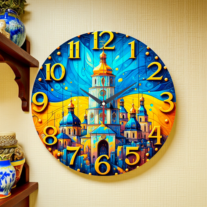 Часы настенные Украинский стиль с-014