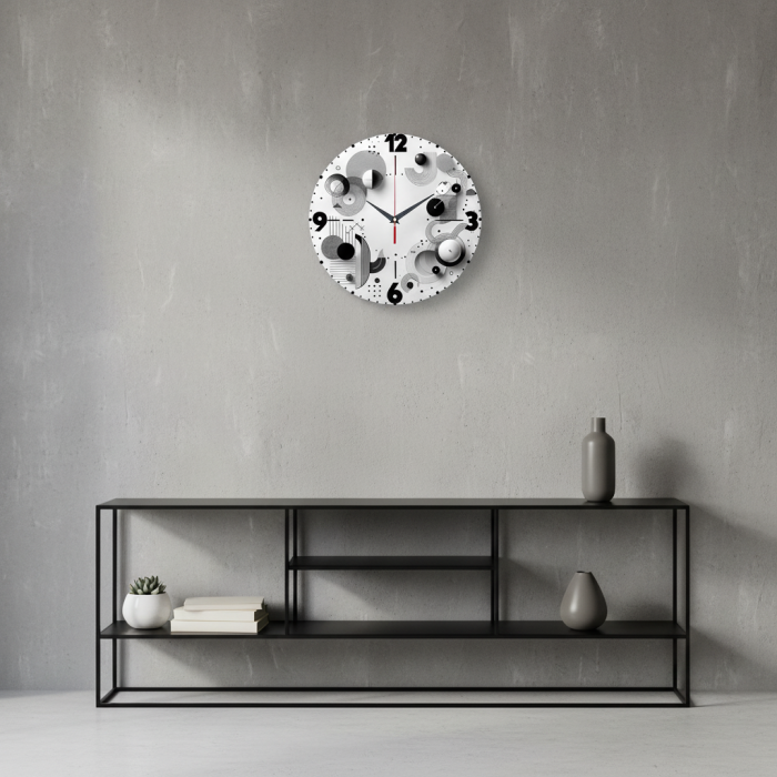 Часы настенные Геометрическая абстракция с-022