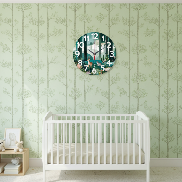 Часы настенные Лесная сказка с-026