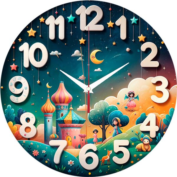 Часы настенные Сказочный мир с-027