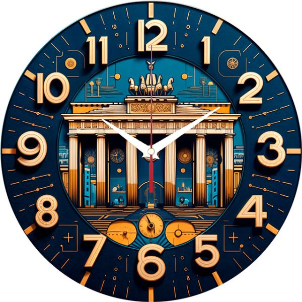 Часы настенные Бранденбургские ворота с-046