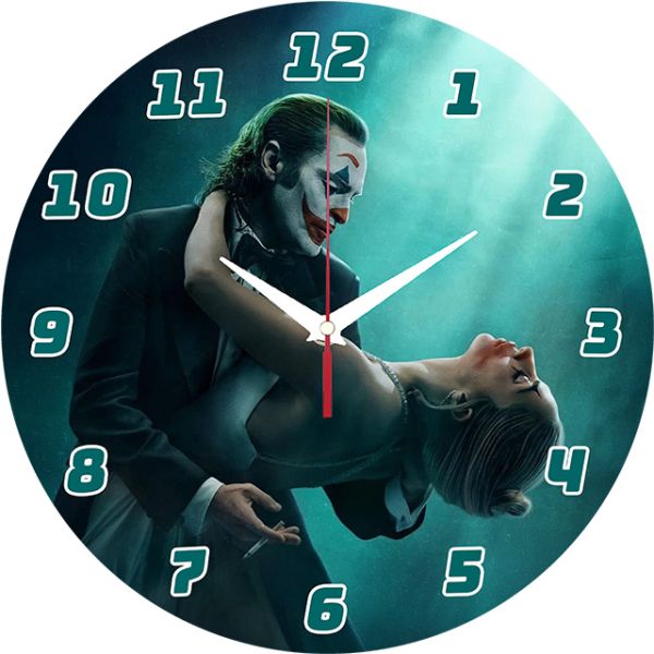 Часы настенные Джокер: Безумие на двоих с-102