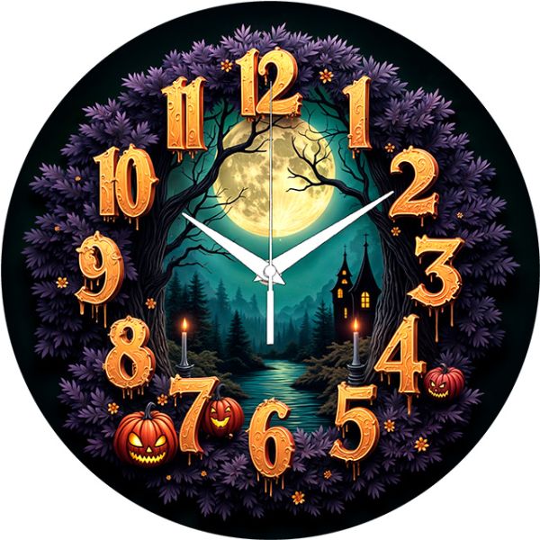 Часы настенные Праздник Хэллоуин с-133