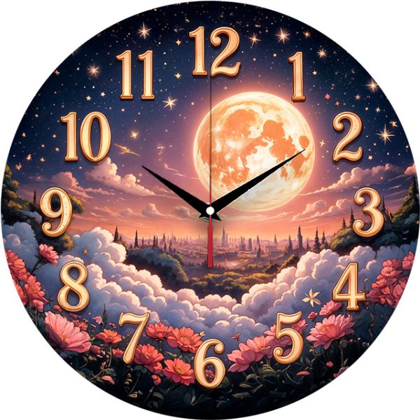 Часы настенные Лунная ночь с-155