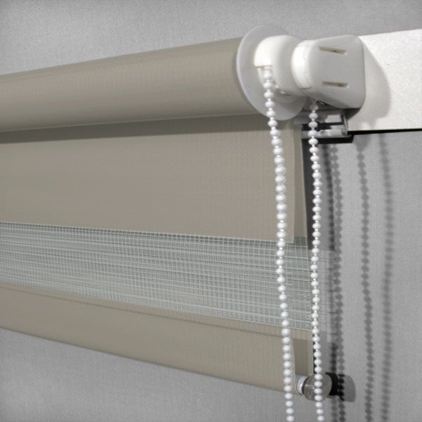 Ролеты на окна День-Ночь Мокко