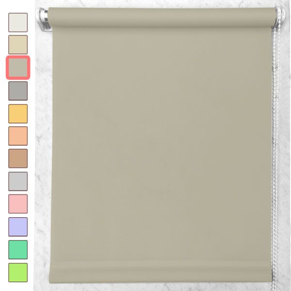 Тканевые ролеты Кофейные