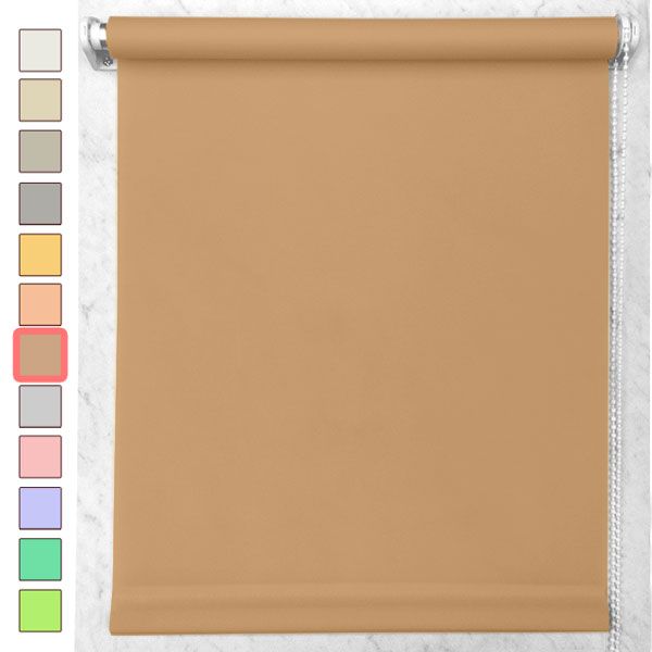 Тканевые ролеты Коричневые