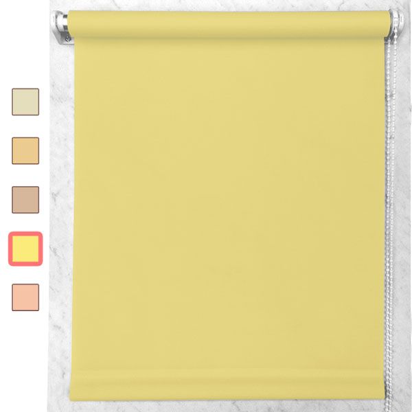 Тканевые ролеты Лимонные