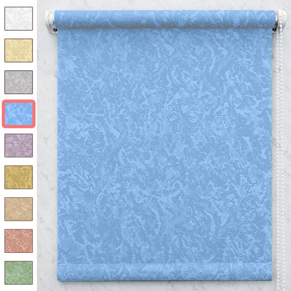 Тканевые ролеты Синие